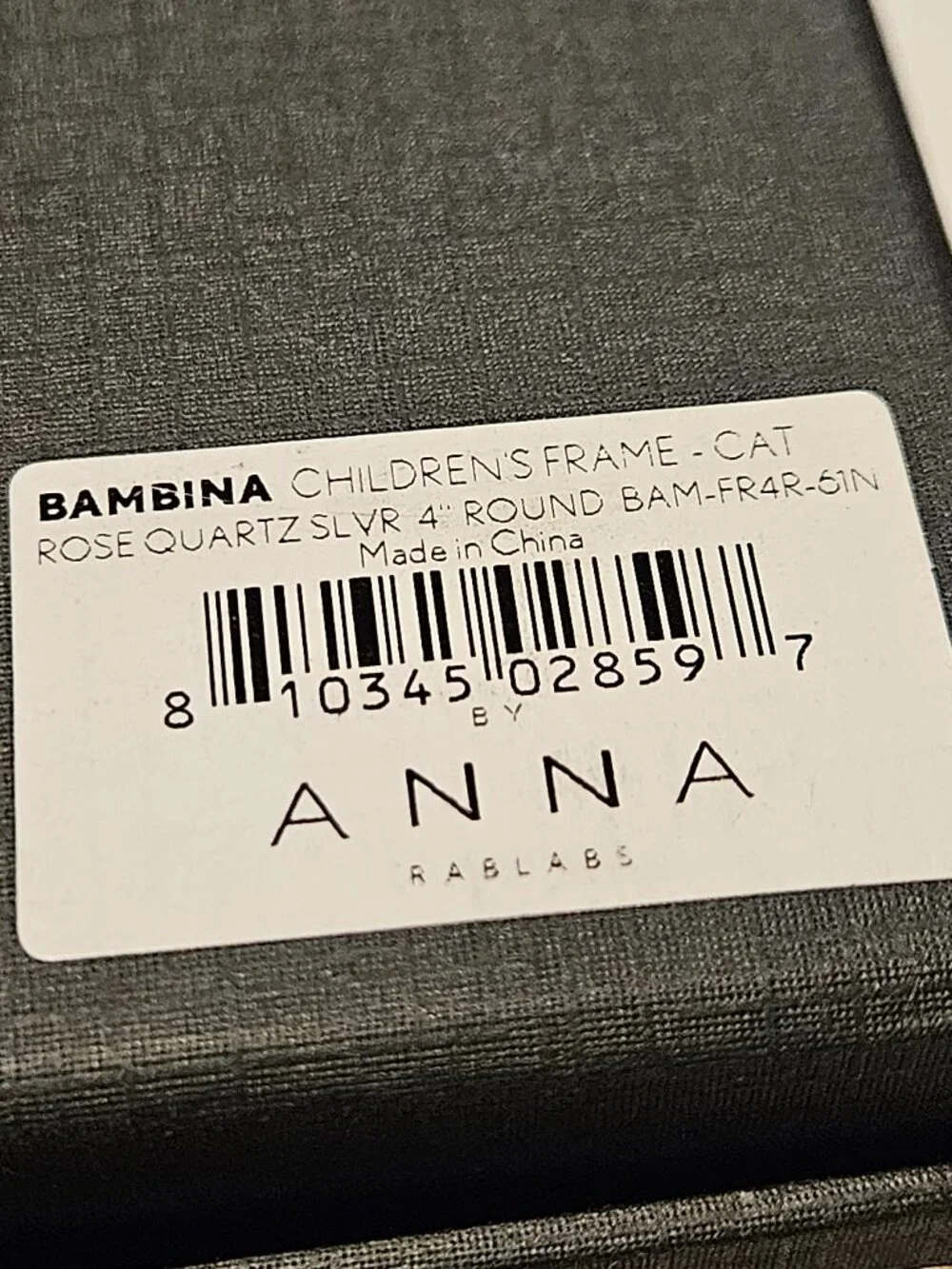 ANNA New York Bambina Cat Children's Frame